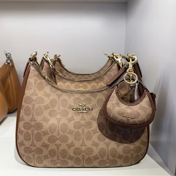 NWT Coach Mini Carmen Bag Charm. - Picture 3 of 12